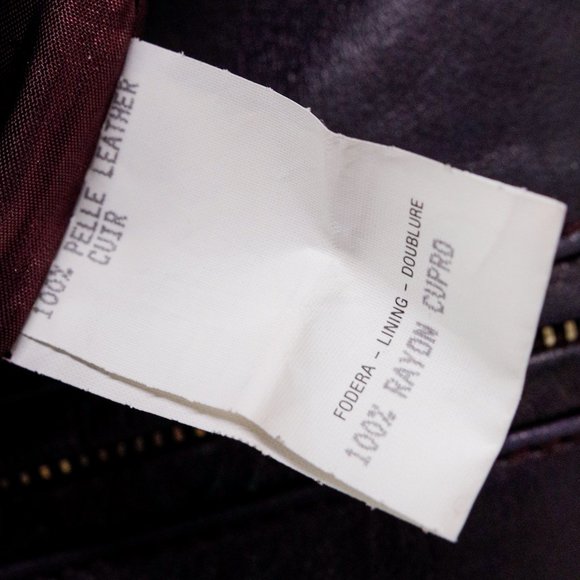 90s Gucci Aubergine Leather Pants - Picture 12 of 12